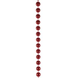 Cordao De Bolas Vermelho