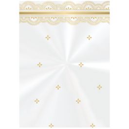 Saco Transparente Lulis Ouro