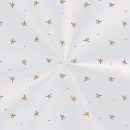 Saco Transparente Queem Ouro