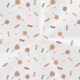 Saco Transparente Doce Sonhos Colorido