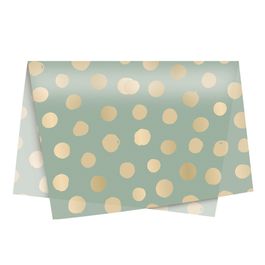 Papel Seda Big Ball Verde / Ouro