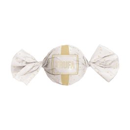 Folha para Trufa Petit Poa Branco / Ouro