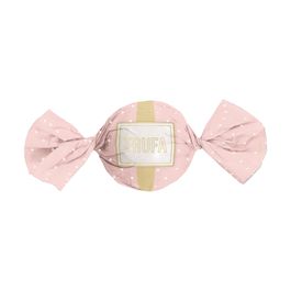 Folha para Trufa Petit Poa Rosa / Ouro