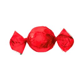 Folha para Trufa Liso Metalizado Vermelho