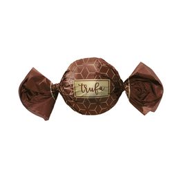 Folha para Trufa Star Marrom