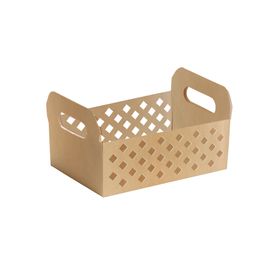 Caixote De Cartão Kraft Vazada