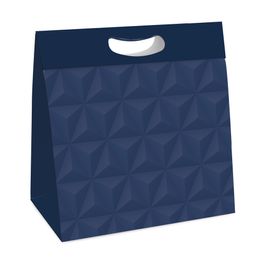 Caixa New Plus Relevo Azul