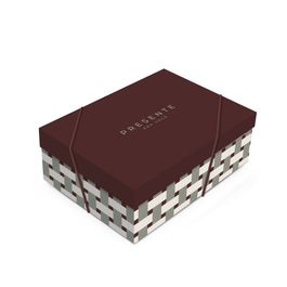 Caixa Retangular Com Tampa Land