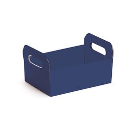 Caixote De Cartão Cobalto Azul