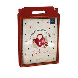 Caixa Maleta Retangular Vertical Amor Real