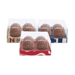 Caixas Para Brigadeiros E Bombons Prestige Cristal Sortido