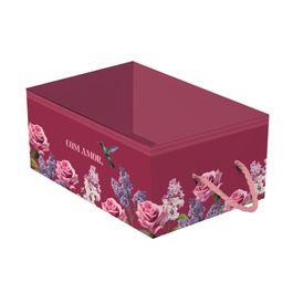 Caixote De Cartão Com Alça Brigitte