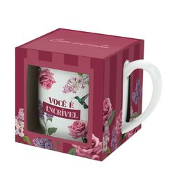 Caneca De Porcelana Brigitte