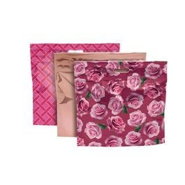 Sacola Laminada Metalizada com Zíper Sortido