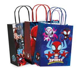 Sacola De Papel Sortido Marvel Colorido