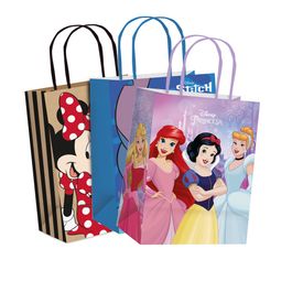Sacola De Papel Sortido Disney Colorido