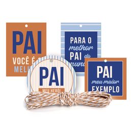 Kit Fechamento Para Presente Polo Dia Dos Pais