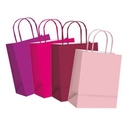 Sacola De Papel Sortido Tons Florais