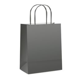 Sacola De Papel Grafite