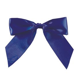 Laço Perfeito Com Adesivo Liso Azul Intenso