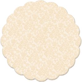 Tapetinho Para Doces Renda Francesa Marfim