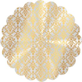 Tapetinho Para Doces Elite Arabesque Ouro