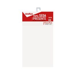 Papel Seda Autosservico Liso Branco