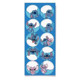 Adesivo Redondo Stitch