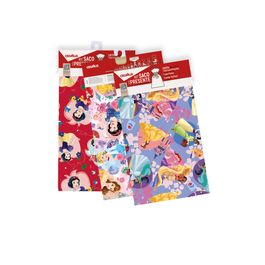 Kit Saco Autosserviço Disney Princess Colorido