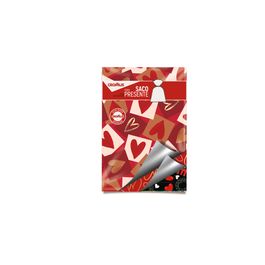 Saco para Presente Sortido No Pacote Romântica - Sortido Colorido