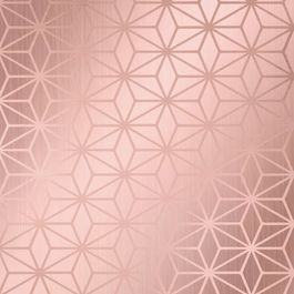 Saco para Presente Metal Star Rose Gold