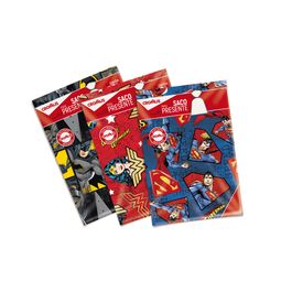 Saco Para Presente Metal/Perol Liga Da Justiça Colorido
