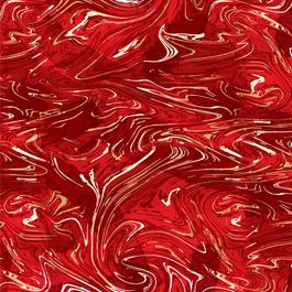 Saco para Presente Metal Marmorizado Vermelho