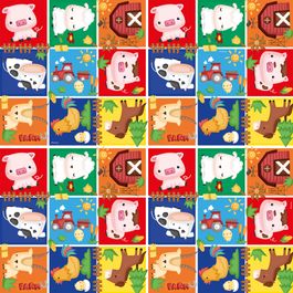 Saco para Presente Perol Fazenda Colorido