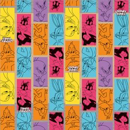 Saco Para Presente Perol Looney Tunes Colorido