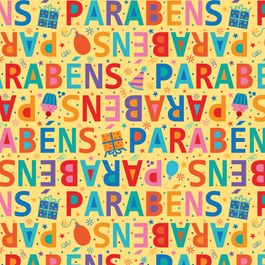 Saco Para Presente Perol Fiesta Colorido