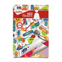 Saco Para Presente Sortido No Pacote Sortido Colorido