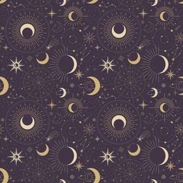 Saco Para Presente Metal Sorte Azul / Ouro