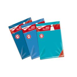 Saco Para Presente Sortido No Milheiro Tons De Azul