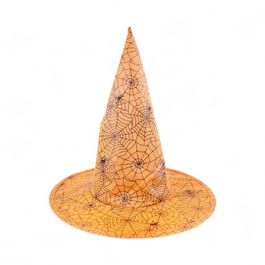 Chapéu Teia De Aranha Laranja