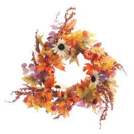 Guirlanda Abóboras e Folhagens