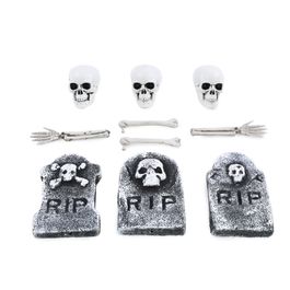 Lápide com Esqueletos