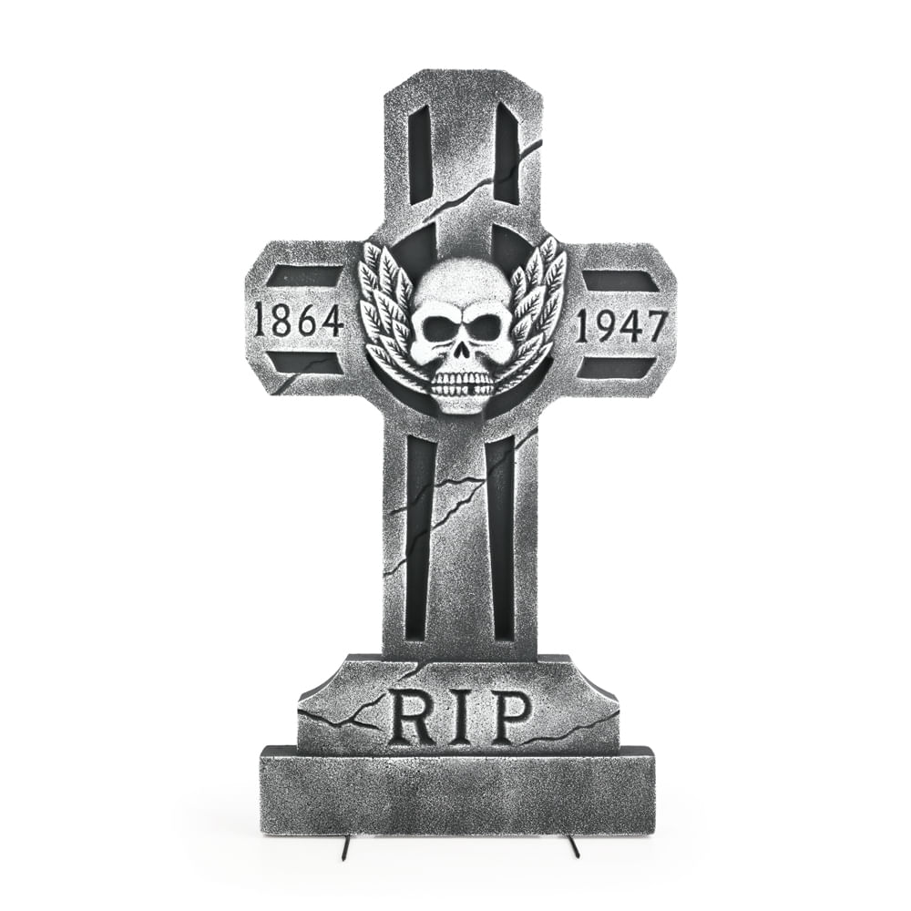 Lápide Cruz Rip - Loja Cromus