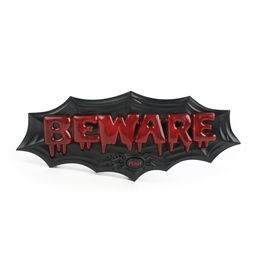 Placa de Porta Beware