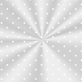 Folha Transparente Poa Branco