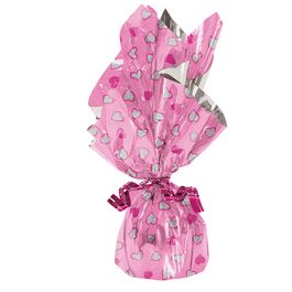 Folha para Trufa Coração Pink PT C/100