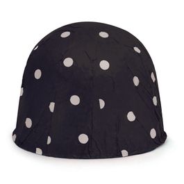 Folha Chumbo Poá Preto / Branco