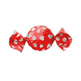 Folha Para Trufa Corações Vermelho