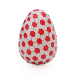 Folha Chumbo Bolinhas Futebol Vermelho / Branco