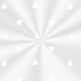 Saco Transparente Love Branco